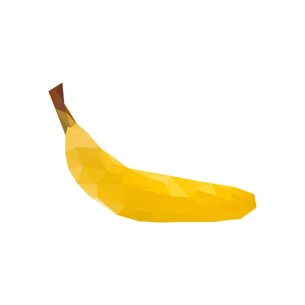 Banane origami — Image vectorielle