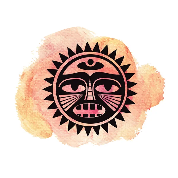 Polynesian style tattoo — Stock Vector