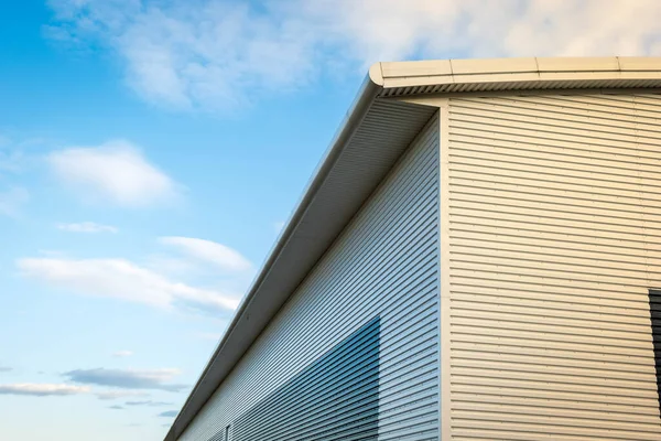 Industrial distribution warehouse construction frame in england uk