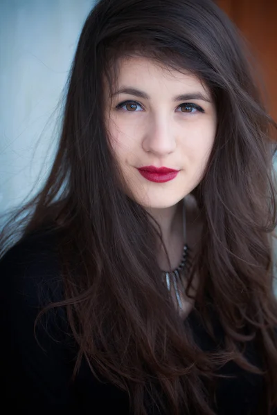 Portrait of teenage girl — Stock Photo, Image