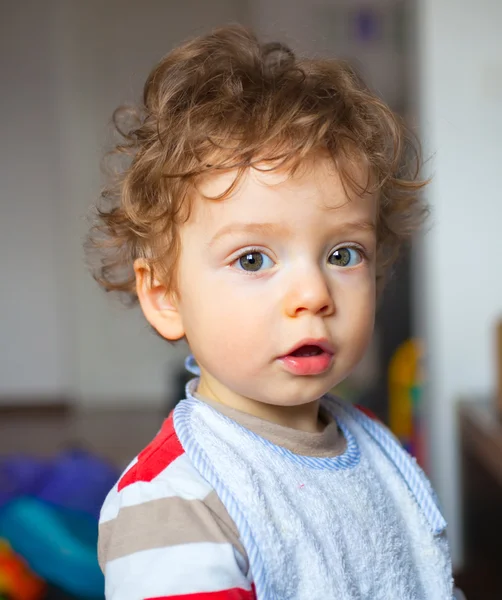 1 año de edad bebé niño retrato — Foto de Stock