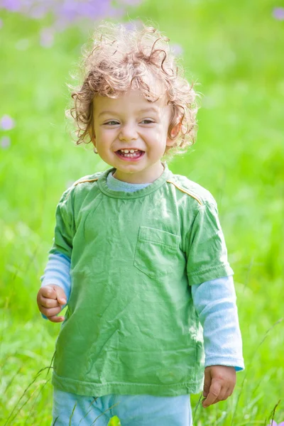 1 año de edad bebé niño retrato — Foto de Stock