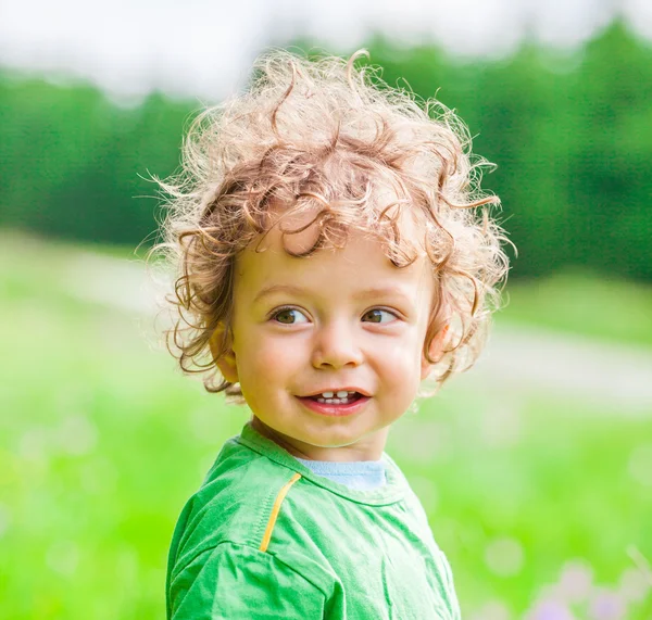 1 歳の赤ちゃん男の子の肖像画 — ストック写真