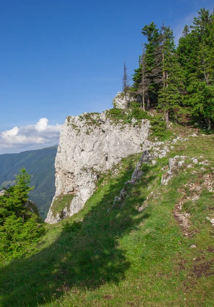 Krajobraz w góry Rarau — Zdjęcie stockowe