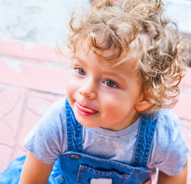 1 yaşındaki bebek çocuk portre