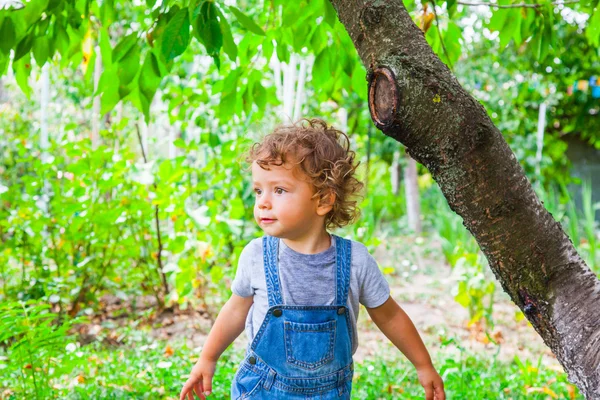 1 jaar oude baby jongen portret — Stockfoto