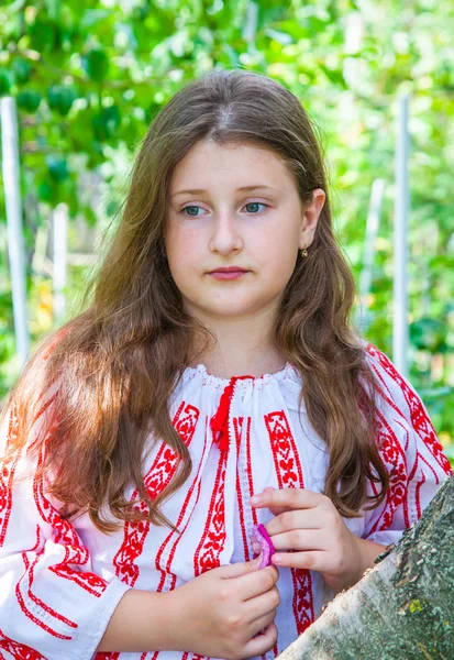 10-jähriges Mädchen — Stockfoto