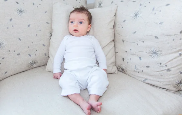 2 aylık erkek bebek portresi — Stok fotoğraf