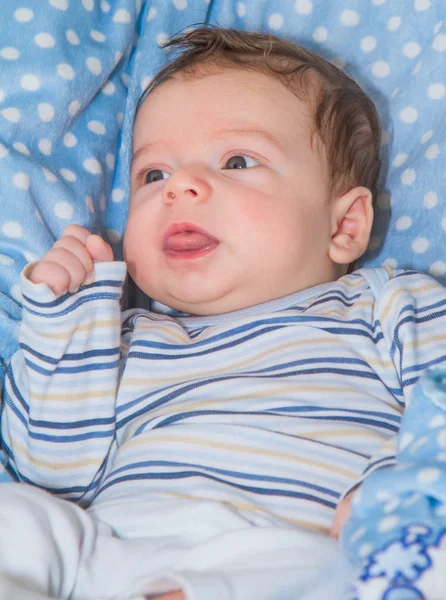 Baby boy porträtt — Stockfoto