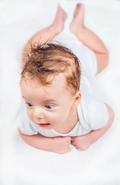 Baby boy at home — Stock Photo, Image