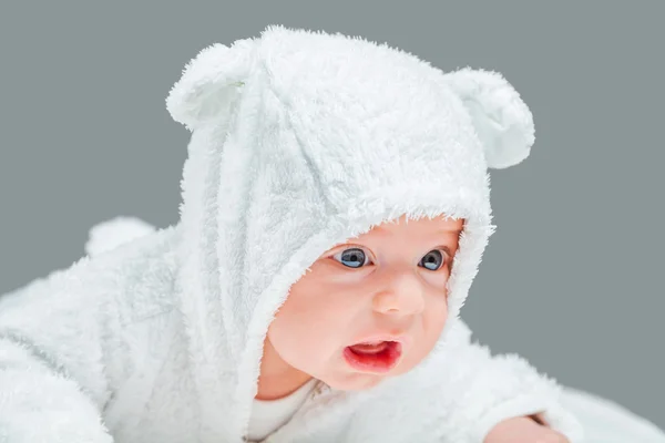 Kızgın bir bebek — Stok fotoğraf