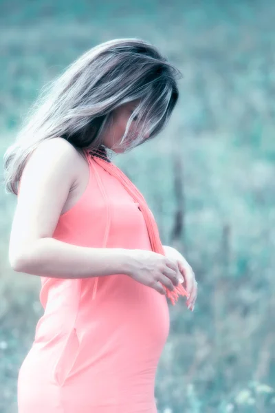 Mujer embarazada. —  Fotos de Stock