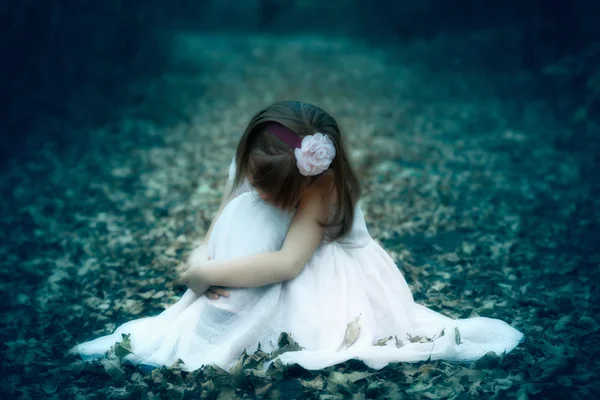 Little fairy girl — Stock Photo, Image