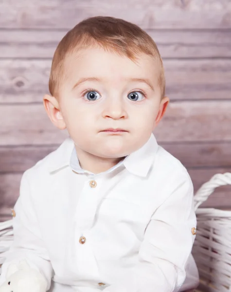 Retrato de niño bebé — Foto de Stock