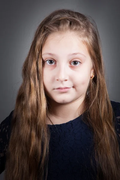 10-årig flicka — Stockfoto