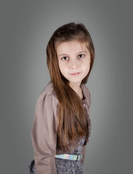 Menina de 8 anos — Fotografia de Stock