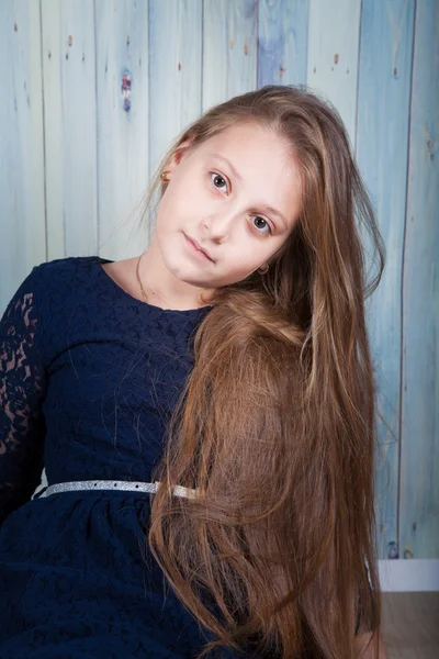 Menina de 10 anos — Fotografia de Stock