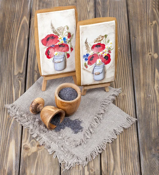 Summer gingerbread — Stock Photo, Image