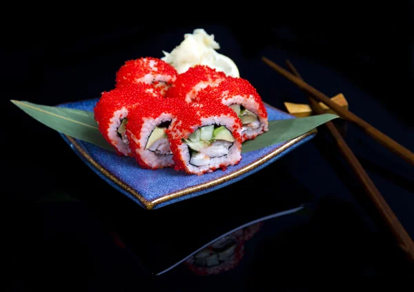 Set de sushi de marisco japonés — Foto de Stock