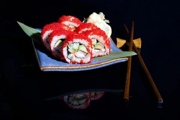Set de sushi de marisco japonés — Foto de Stock