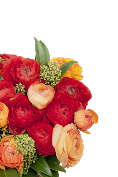 Bouquet de Ranunkulyus rouge et orange — Photo