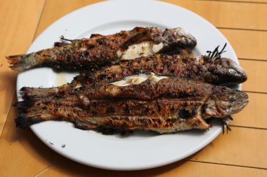 Fried Barbekü Izgara Alabalık