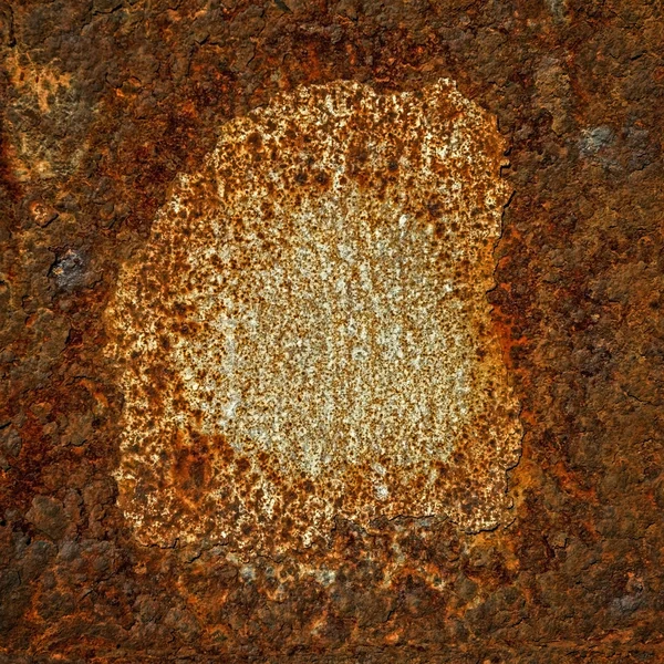 Square Rusty old wall — Stock Photo, Image