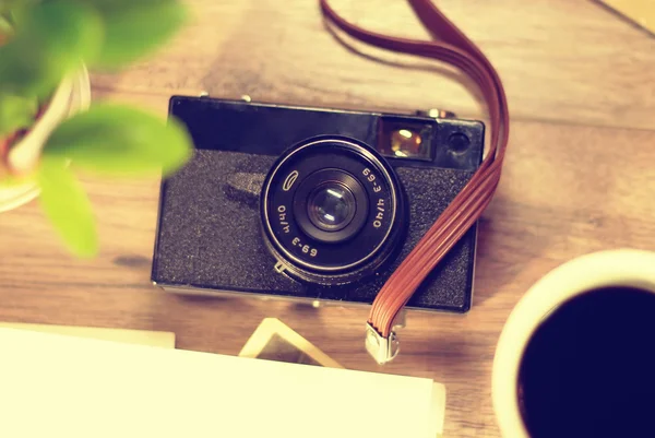 Old photo camera — Stock Photo, Image