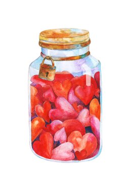 kavanozun içinde kalp