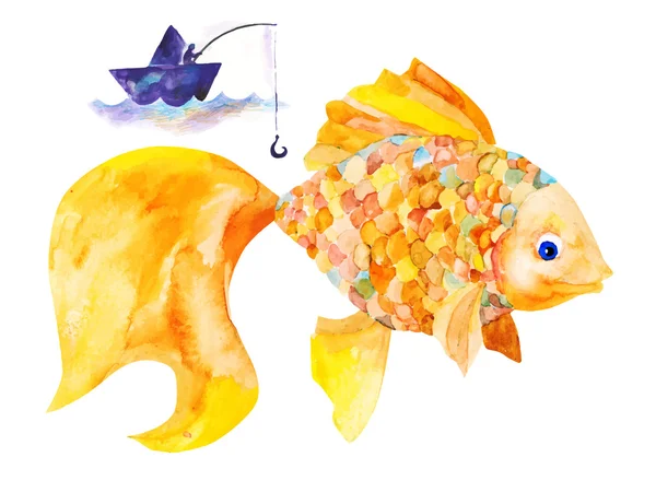 Goldfish — Stock Vector