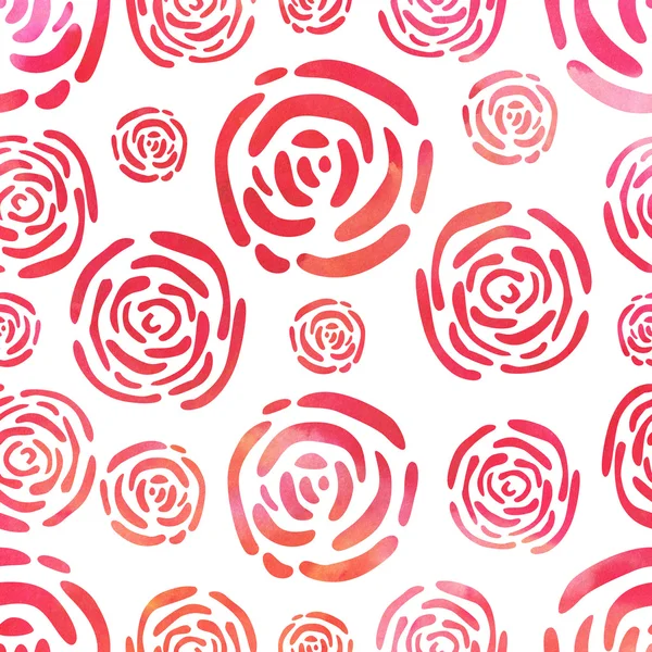 Fleurs motif sans couture — Image vectorielle