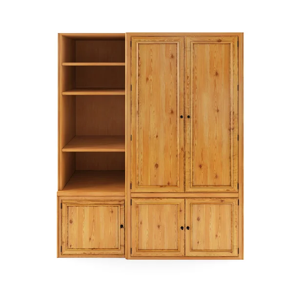 Wooden Cabinet with vintage effect — Stock Photo, Image