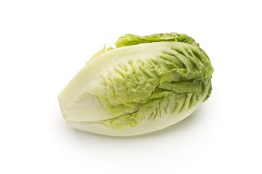 Salata n izole beyaz arka plan.