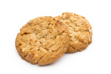 İzole edilmiş arkaplanda çerezler.