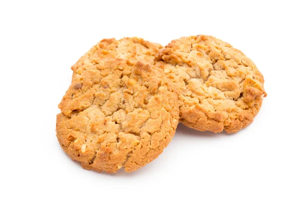 Cookies på den isolerade bakgrunden. — Stockfoto