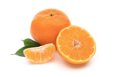 Turuncu izole beyaz zemin üzerine.