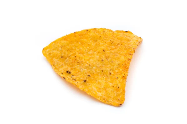 Mexican nachos chips, isolated on white background. — Stock Photo, Image