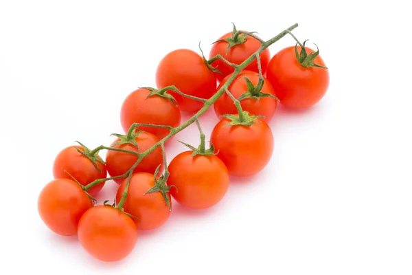 Tomato on the white isolatd background. — Stock Photo, Image