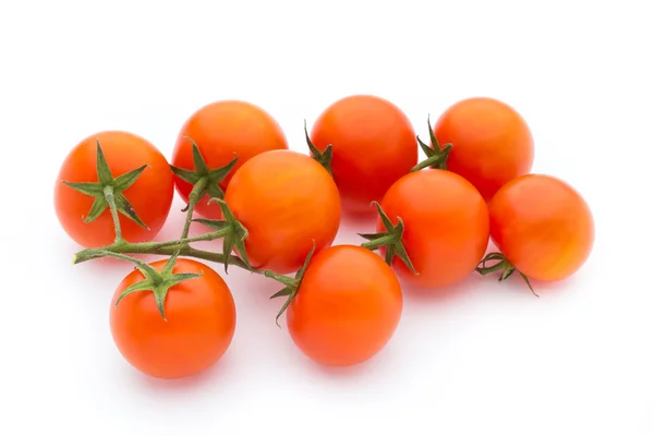 Pomodoro sullo sfondo isolatd bianco. — Foto Stock