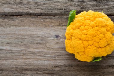 Karnabahar. Gökkuşağı Eko ahşap tablo.