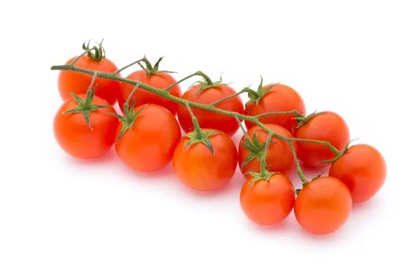 Tomato on the white isolatd background. — Stock Photo, Image