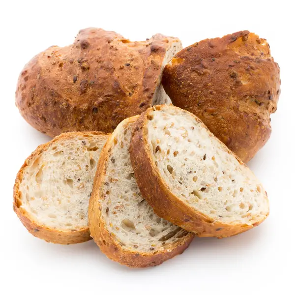 Άχυρο ψωμιού που απομονώνεται σε λευκό. — Φωτογραφία Αρχείου