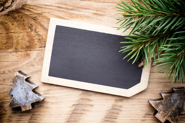 Christmas board card. — Stock Photo, Image