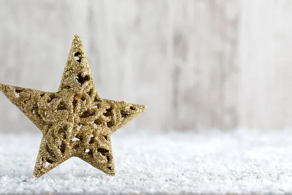 El fondo de metal gris, decoración de Navidad . Imagen de stock