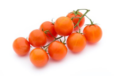 Beyaz izolasyon arka planında domates.