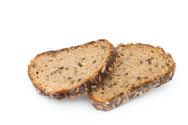 Rye bread isolated on white background. — Stock Photo, Image