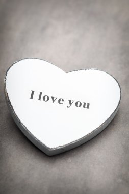 Sevgililer Günü kalpleri. Sevgililer Günü tebrik kartı.