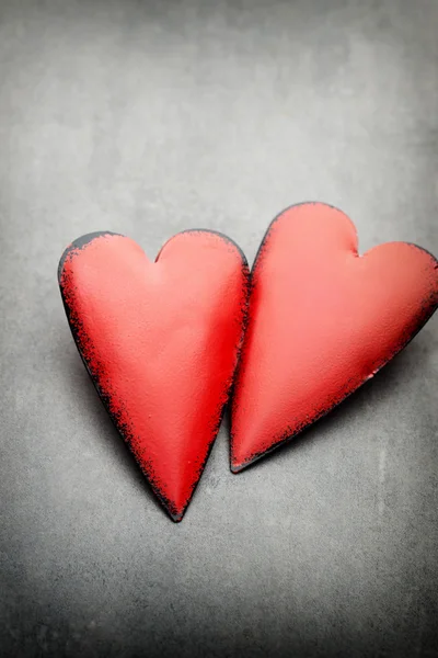 Valentines day hearts. Valentine day greating card. — Stock Photo, Image