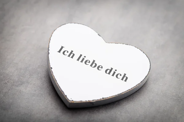 Valentinstag Herzen. Valentinstag-Grußkarte. — Stockfoto