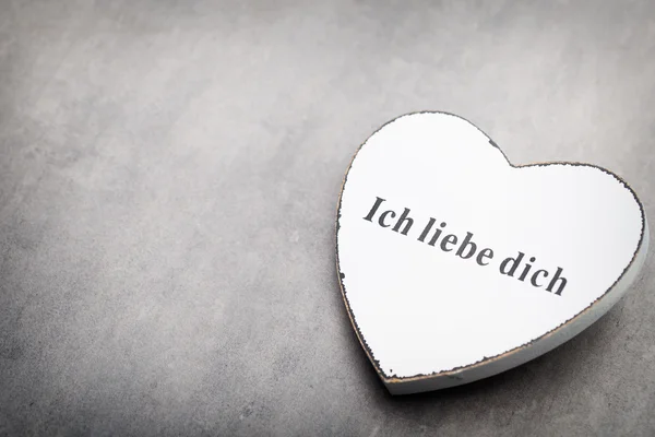 Valentinstag Herzen. Valentinstag-Grußkarte. — Stockfoto